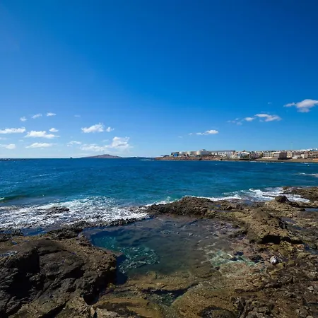 Beachfront House In Near Playa Melenara