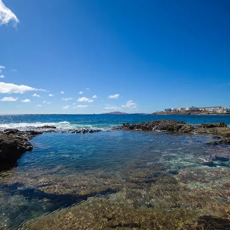 Beachfront House In Near Playa Melenara *